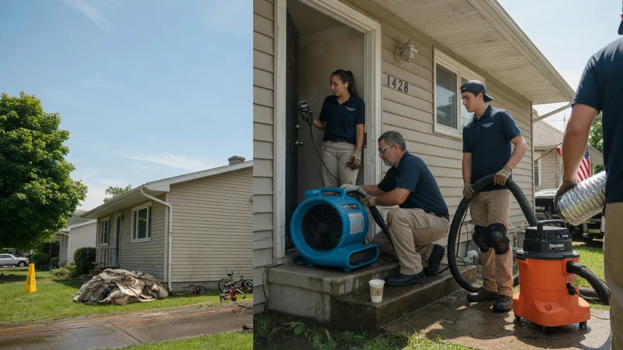 Water Damage Restoration in Cabins, WV near me